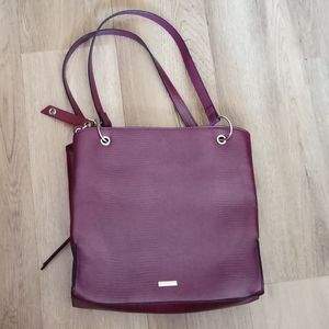 Aldo burgundy handbag
